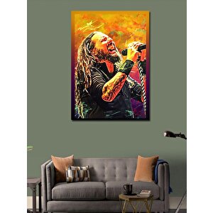 Kanvas Tablo Jonathan Davis Korn 50x70 cm