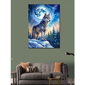 Kanvas Tablo Bozkurt 100x140 cm