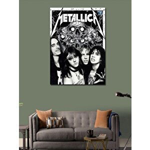 Kanvas Tablo Metallica Müzik Grubu 70x100 cm