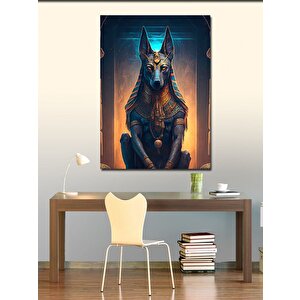 Kanvas Tablo Anubis 70x100 cm