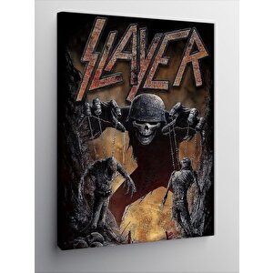 Kanvas Tablo Slayer Müzik Grubu  100x140 cm