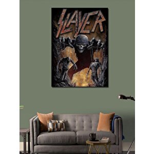 Kanvas Tablo Slayer Müzik Grubu  100x140 cm