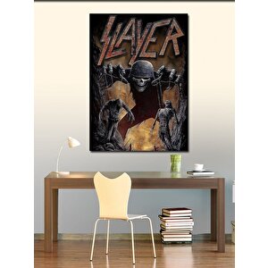 Kanvas Tablo Slayer Müzik Grubu  100x140 cm