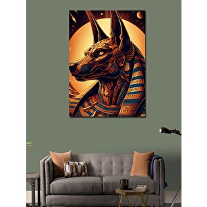 Kanvas Tablo Anubis 70x100 cm