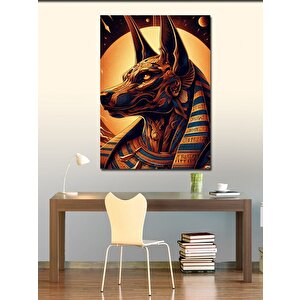 Kanvas Tablo Anubis 70x100 cm