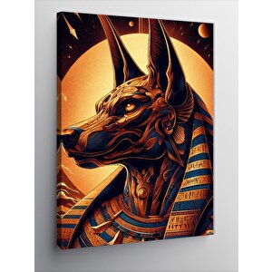 Kanvas Tablo Anubis 50x70 cm