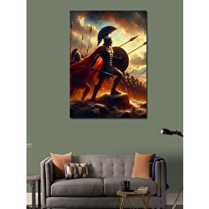 Kanvas Tablo Spartalılar 50x70 cm