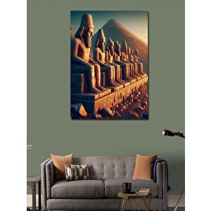 Kanvas Tablo Kommagene Krallığı Ve Nemrut Dağı 50x70 cm