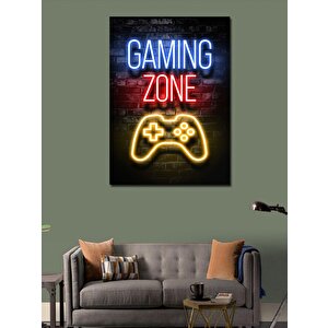 Kanvas Tablo Gaming Zone 50x70 cm