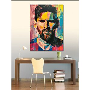 Kanvas Tablo Lionel Messi Futbolcu 70x100 cm