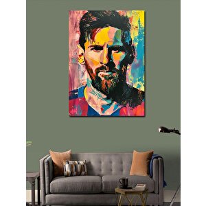 Kanvas Tablo Lionel Messi Futbolcu