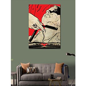 Kanvas Tablo Ustura Tıraşı 100x140 cm