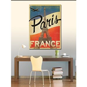 Kanvas Tablo Paris Fransa Temalı 70x100 cm