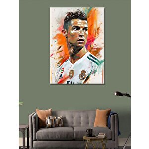 Kanvas Tablo Cristiano Ronaldo Futbolcu 50x70 cm