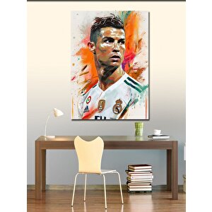 Kanvas Tablo Cristiano Ronaldo Futbolcu 50x70 cm