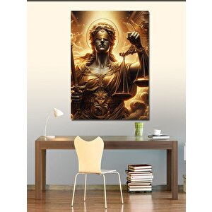 Kanvas Tablo Adalet Tanrıçası Themis 100x140 cm