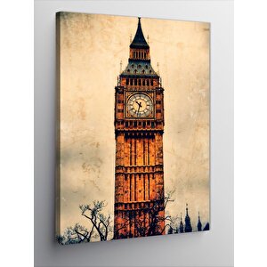 Kanvas Tablo Big Ben 100x140 cm