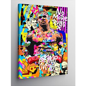 Kanvas Tablo Mike Tyson 50x70 cm