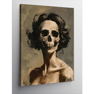 Kanvas Tablo Zombi Kadın 100x140 cm