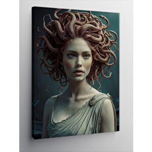 Kanvas Tablo Medusa 100x140 cm