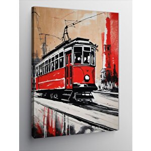 Kanvas Tablo Taksim Tramvayı 70x100 cm