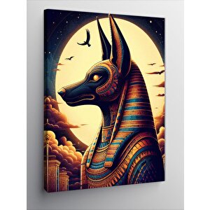 Kanvas Tablo Anubis 50x70 cm