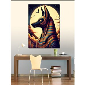 Kanvas Tablo Anubis 50x70 cm