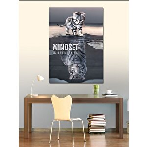 Kanvas Tablo Mindset İs Everything 70x100 cm