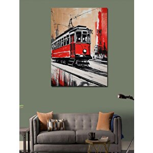 Kanvas Tablo Taksim Tramvayı 100x140 cm