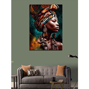 Kanvas Tablo Afrikalı Kadın 50x70 cm