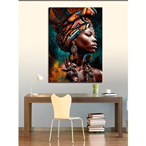 Kanvas Tablo Afrikalı Kadın 50x70 cm