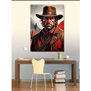 Kanvas Tablo Red Dead Redemption 2 100x140 cm