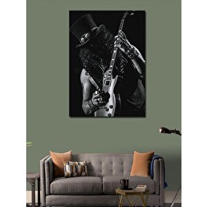 Kanvas Tablo Slash Gitarist 70x100 cm