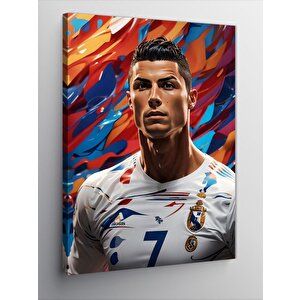 Kanvas Tablo Cristiano Ronaldo Futbolcu 50x70 cm