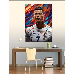 Kanvas Tablo Cristiano Ronaldo Futbolcu 50x70 cm