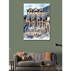 Kanvas Tablo Efes Celsus Kütüphanesi 50x70 cm