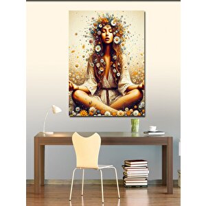 Kanvas Tablo Yoga Yapan Kadın 70x100 cm