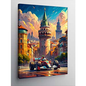 Kanvas Tablo İstanbul'da Formula 1 70x100 cm