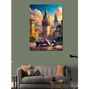 Kanvas Tablo İstanbul'da Formula 1 70x100 cm