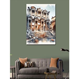 Kanvas Tablo Efes Celsus Kütüphanesi 100x140 cm