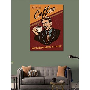 Kanvas Tablo Herkezin İhtiyacı Kahve 70x100 cm