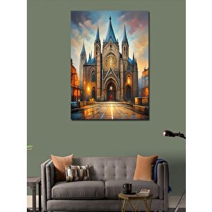 Kanvas Tablo Katedral 100x140 cm