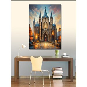 Kanvas Tablo Katedral 100x140 cm