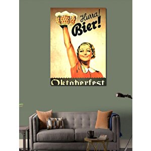 Kanvas Tablo Oktoberfest Temalı 100x140 cm