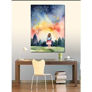 Kanvas Tablo Küçük Prenses 50x70 cm