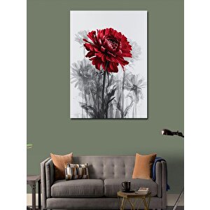 Kanvas Tablo Kırmızı Karanfil 70x100 cm