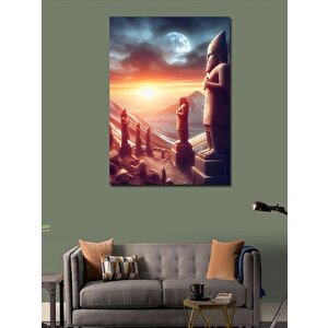 Kanvas Tablo Taş Kral Yolu 50x70 cm