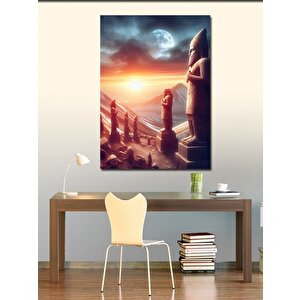 Kanvas Tablo Taş Kral Yolu 50x70 cm