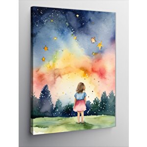 Kanvas Tablo Küçük Prenses 50x70 cm
