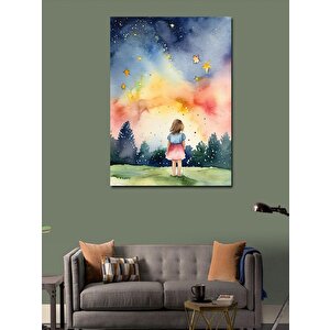 Kanvas Tablo Küçük Prenses 50x70 cm